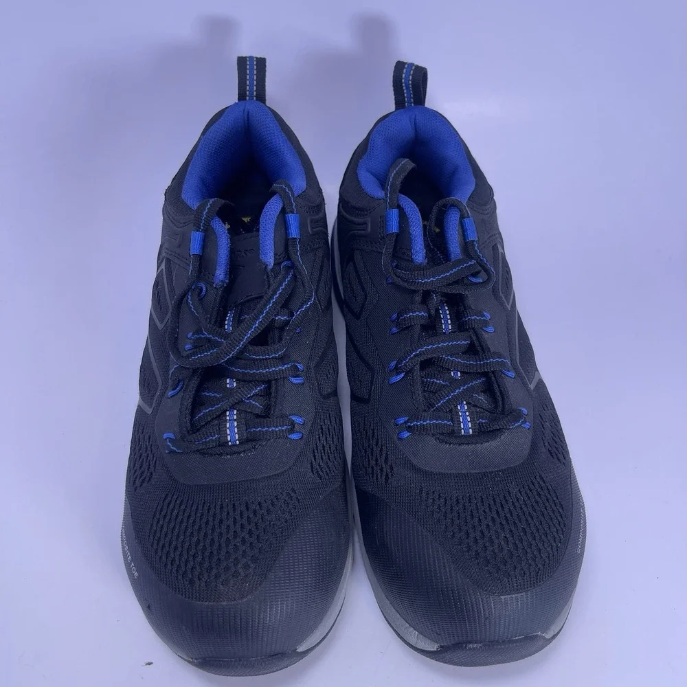 COMPOSITE TOE Work Men's Shoes Size 7‎ Black/Blue